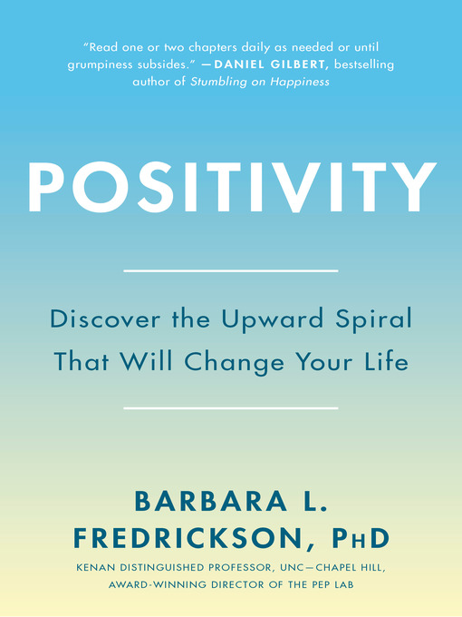 Title details for Positivity by Barbara Fredrickson - Wait list